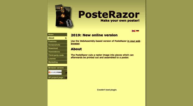 posterazor.sourceforge.net