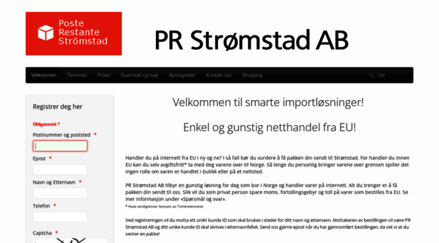 posterestantestromstad.no