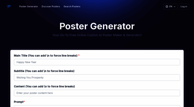 postergenerator.online