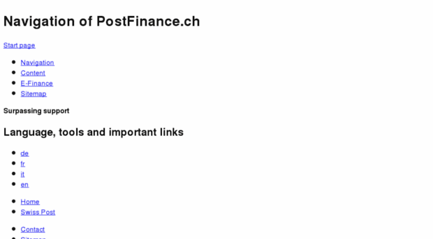 postfinance.com