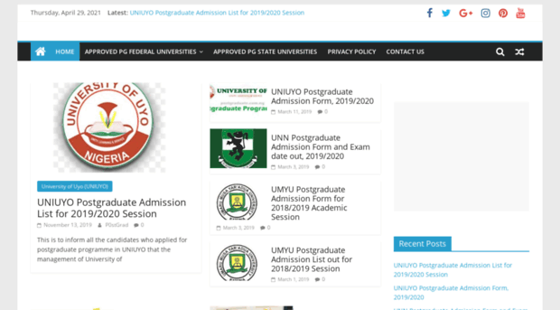 postgraduate.com.ng