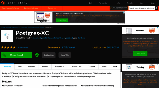 postgres-xc.sourceforge.net