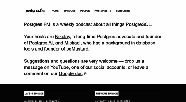 postgres.fm
