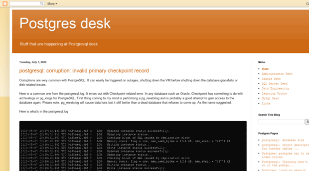 postgresdesk.blogspot.com
