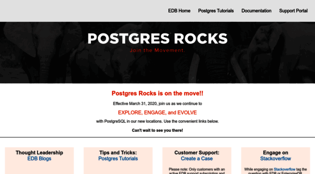postgresrocks.enterprisedb.com