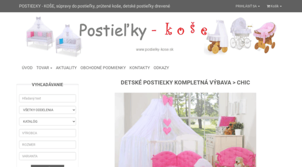 postielky-kose.mimishop.cz