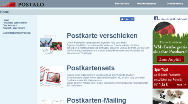 postkarte.postalo.de
