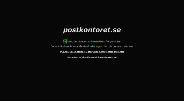 postkontoret.se