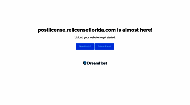 postlicense.relicenseflorida.com