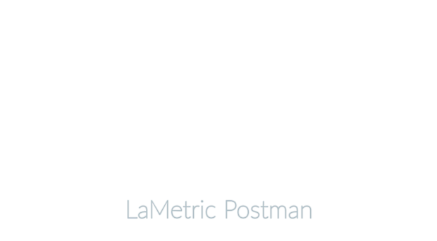 postman.lametric.com