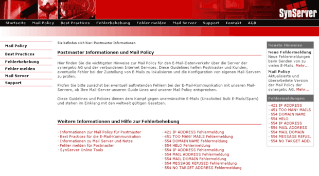 postmaster.synserver.de