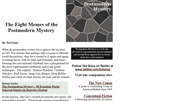 postmodernmystery.com