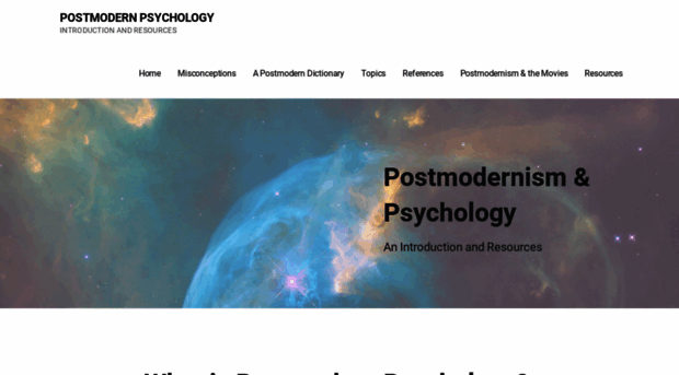 postmodernpsychology.com