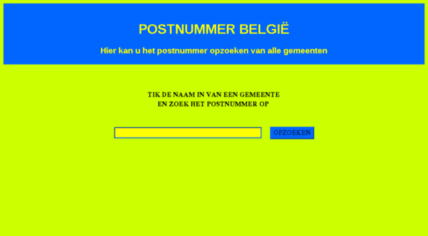 postnummer.biz