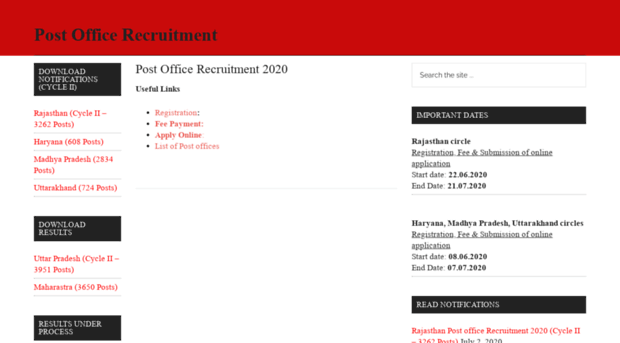 postofficerecruitment.in