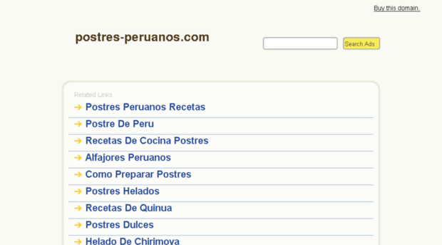 postres-peruanos.com