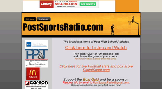 postsportsradio.com