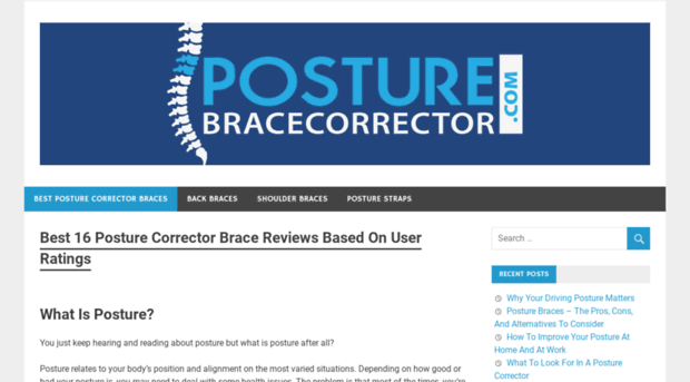 posturebracecorrector.com