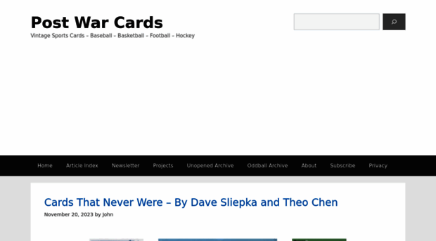 postwarcards.com