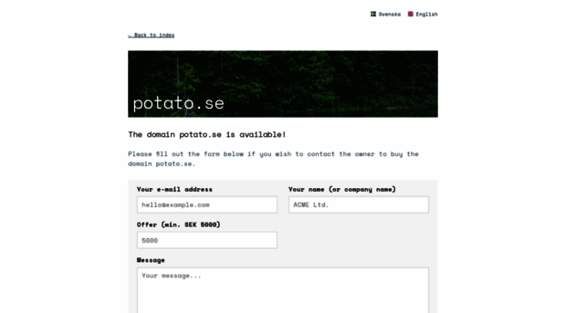 potato.se