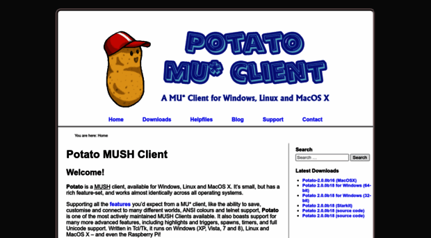 potatomushclient.com