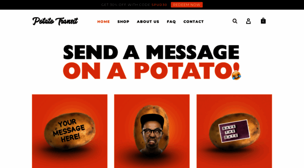 potatotransit.com