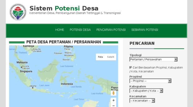 potensi-desa.kemendesa.go.id