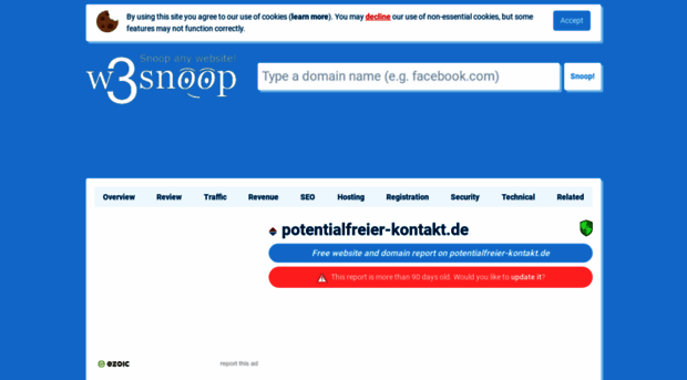 potentialfreier-kontakt.de.w3snoop.com