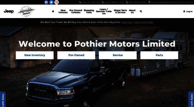 pothiermotors.com