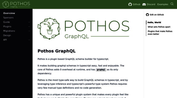 pothos-graphql.dev