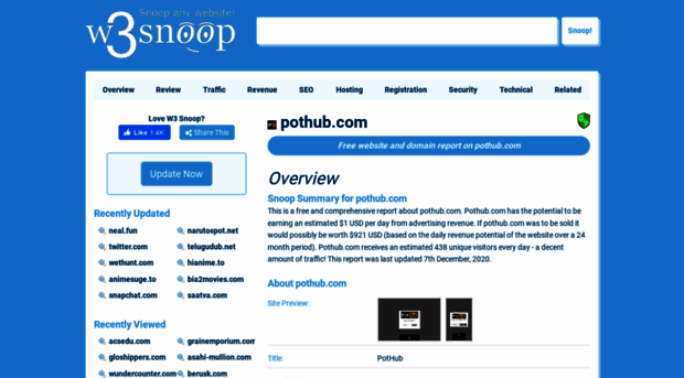 pothub.com.w3snoop.com
