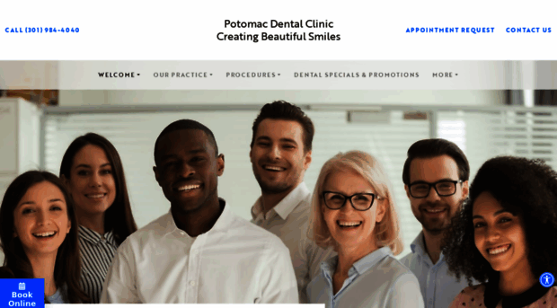 potomacdentalclinic.com