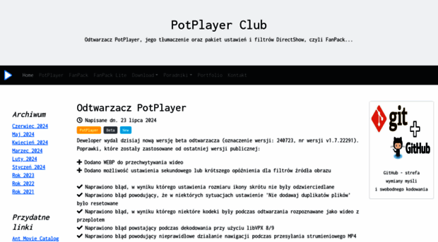 potplayerclub.pl