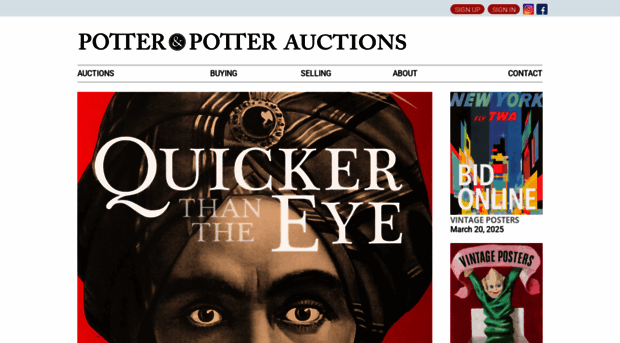 potterauctions.com