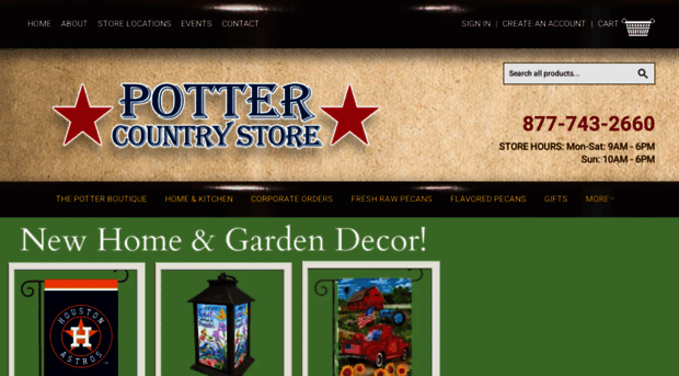 pottercountrystore.com