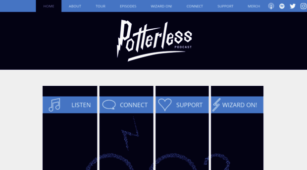 potterlesspodcast.com