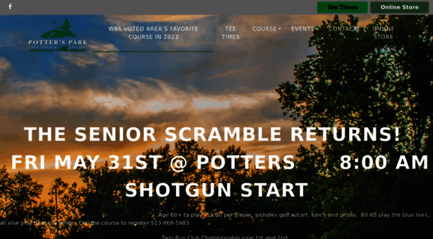 potterparkgolf.com