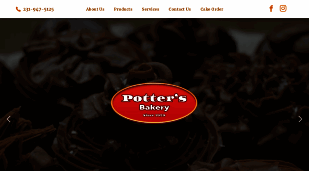 pottersbakery.com