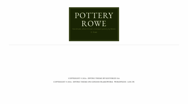 potteryrowe.com