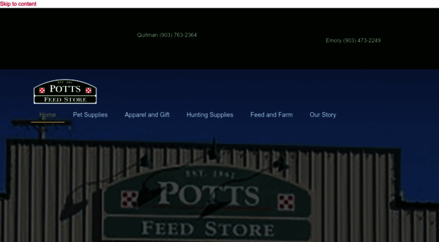 pottsfeedstore.com