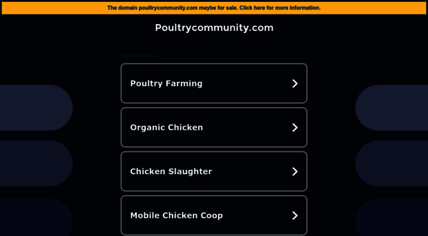 poultrycommunity.com