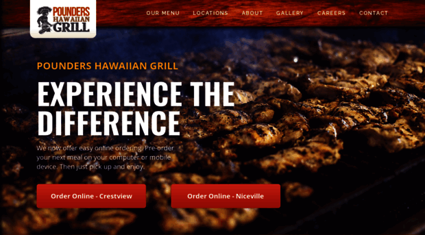 poundershawaiiangrill.com