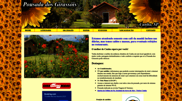 pousadadosgirassois.com