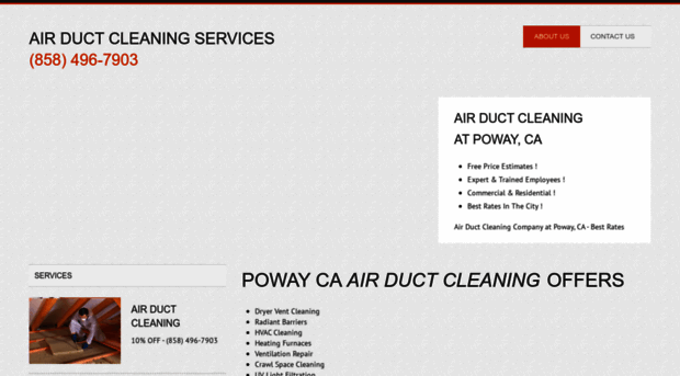 powaycaairductcleaning.com