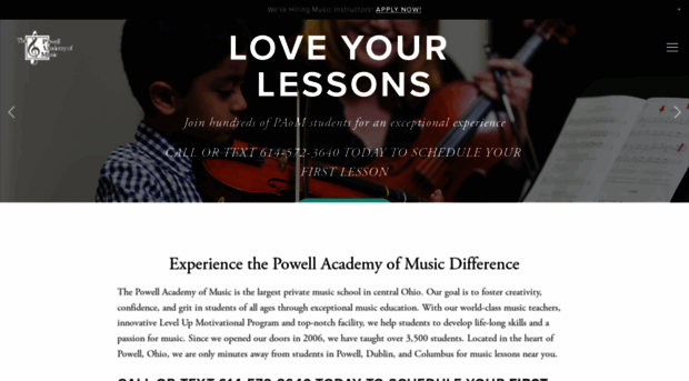 powellacademyofmusic.com