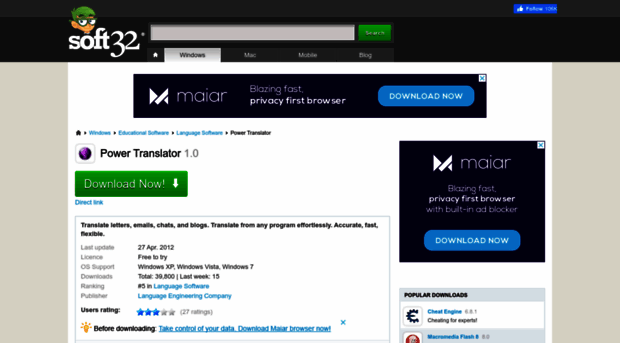power-translator.soft32.com