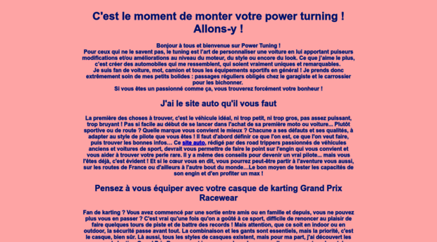 power-tuning.fr