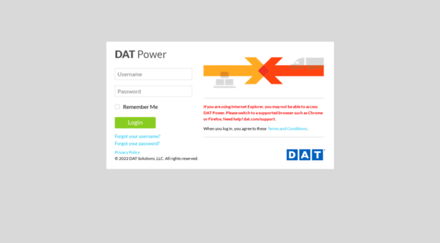 power.dat.com