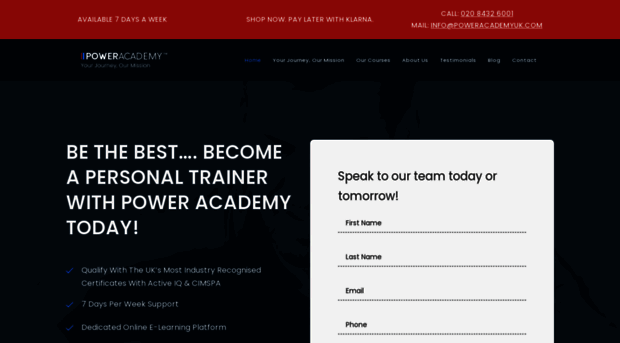 poweracademyuk.com