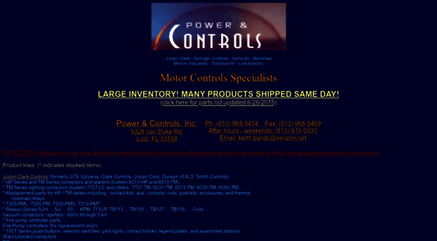 powerandcontrols.com